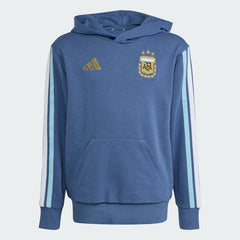 Adidas - Argentina National Team Youth FIFA x World Cup Alphaskin Hoodie - Blue