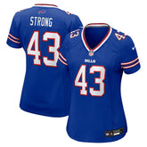 Dorian Strong Buffalo Bills Women's Team Game Jersey - Royal - Nike