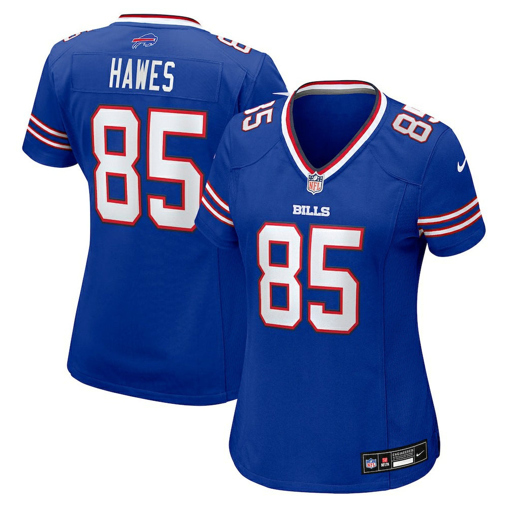 Jackson Hawes Buffalo Bills Women's Team Game Jersey - Royal - Nike