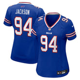 Landon Jackson Buffalo Bills Women's Team Game Jersey - Royal - Nike