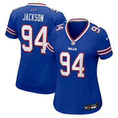 Landon Jackson Buffalo Bills Women's Team Game Jersey - Royal - Nike