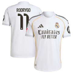 Adidas - Rodrygo Real Madrid 2025/26 Home Jersey - White
