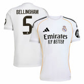 Adidas - Jude Bellingham Real Madrid 2025/26 Home Replica Jersey - White