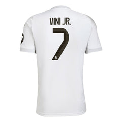 Adidas - Vini Jr. Real Madrid 2025/26 Home Replica Jersey - White