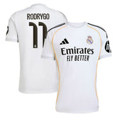 Adidas - Rodrygo Real Madrid 2025/26 Home Replica Jersey - White