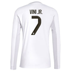 Adidas - Vini Jr. Real Madrid 2025/26 Home Replica Jersey - White