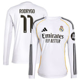 Adidas - Rodrygo Real Madrid 2025/26 Home Replica Jersey - White