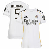 Adidas - Jude Bellingham Real Madrid Women's 2025/26 Home Replica Jersey - White