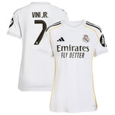 Adidas - Vini Jr. Real Madrid Women's 2025/26 Home Replica Jersey - White
