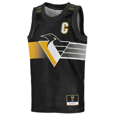 Mario Lemieux Pittsburgh Penguins Mitchell & Ness Youth Maxxed Out Fashion Basketball Jersey - Black | NHL discount