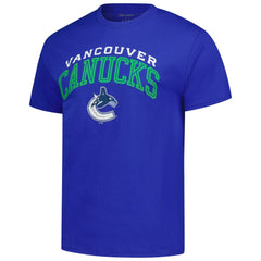Vancouver Canucks Champion Primary Logo T-Shirt - Royal | NHL Lifestyle