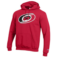 Carolina Hurricanes Champion Primary Logo 1-Hit Pullover Hoodie - Red | NHL sale