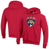 Florida Panthers Champion Primary Logo 1-Hit Pullover Hoodie - Red | NHL discount