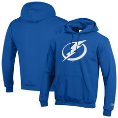 Tampa Bay Lightning Champion Primary Logo 1-Hit Pullover Hoodie - Blue | NHL on sale