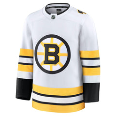 Boston Bruins Fanatics Away Premium Jersey - White | Fanatics Clearance