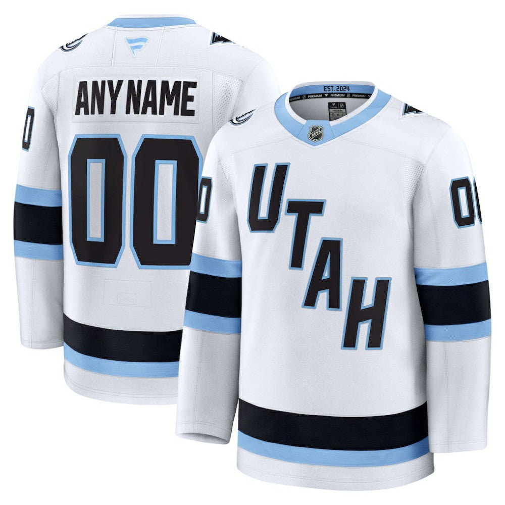 Utah Mammoth Fanatics Away Premium Custom Jersey - White | Fanatics on sale