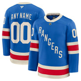 New York Rangers Fanatics Centennial Premium Custom Jersey - Blue | Fanatics Lifestyle