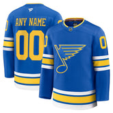 St. Louis Blues Fanatics Home Premium Custom Jersey - Blue | Fanatics Clearance