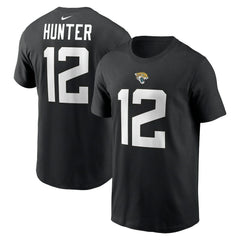 Travis Hunter Jacksonville Jaguars Name & Number T-Shirt - Black - Nike