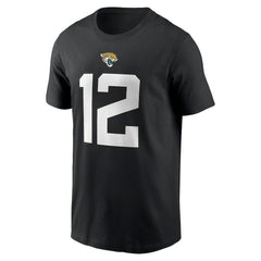 Travis Hunter Jacksonville Jaguars Name & Number T-Shirt - Black - Nike