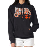 San Francisco Giants Starter Women's Fireworks Fleece Tri-Blend Pullover Hoodie Discount