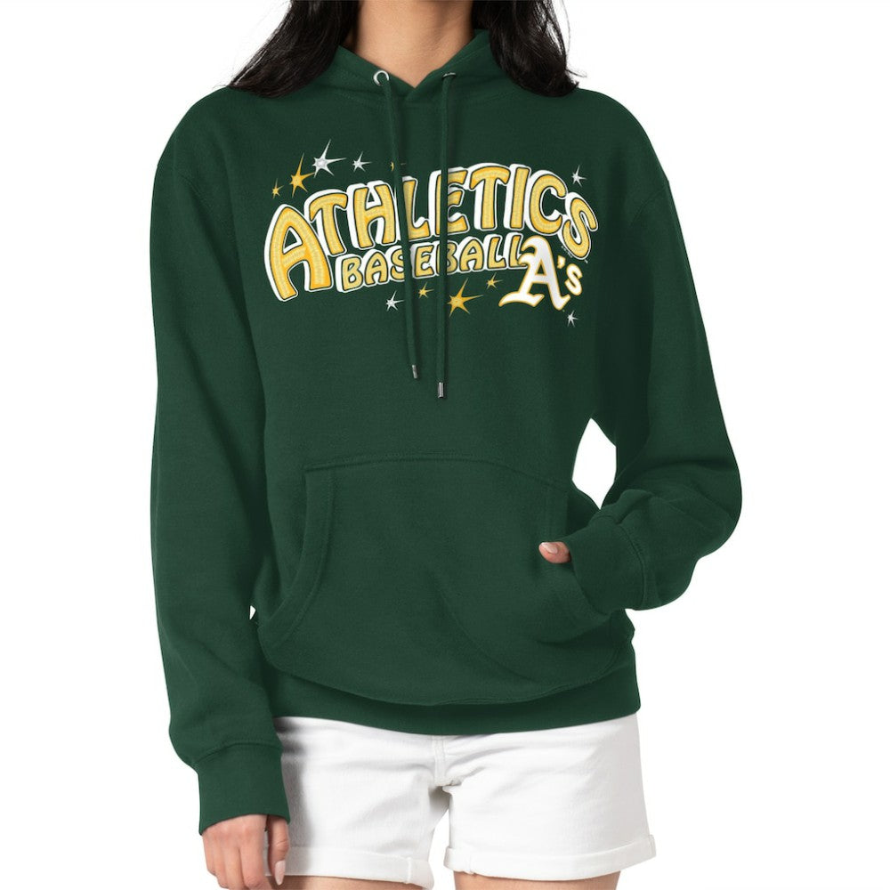 Athletics Starter Women's Fireworks Fleece Tri-Blend Pullover Hoodie Online