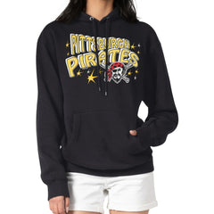 Pittsburgh Pirates Starter Women's Fireworks Fleece Tri-Blend Pullover Hoodie Online