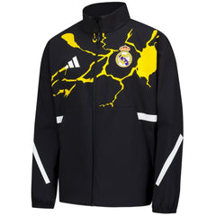 Adidas - Real Madrid x Marvel Youth Anthem Full-Zip Jacket - Black
