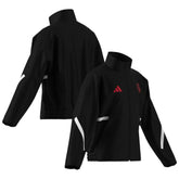 Adidas - Manchester United Youth 2025/26 Club Anthem Full-Zip Jacket - Black