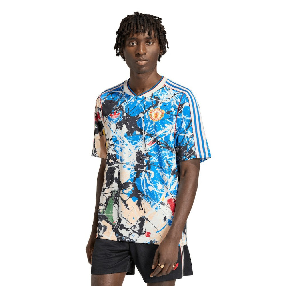 Adidas - Manchester United X Stone Roses Replica Jersey - Blue