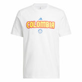 Adidas - Colombia National Team Jersey Hook T-Shirt - White