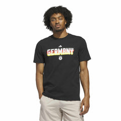Adidas - Germany National Team Jersey Hook T-Shirt - Black
