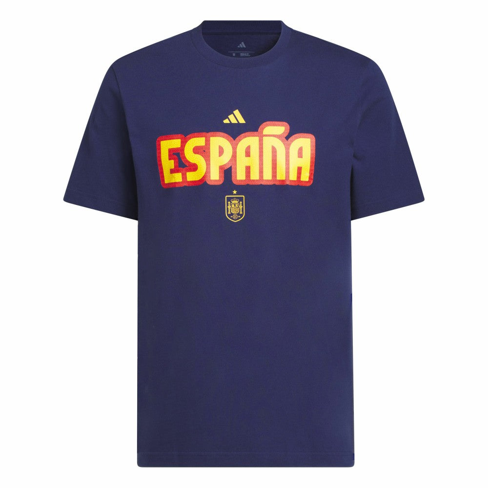 Adidas - Spain National Team Jersey Hook T-Shirt - Navy