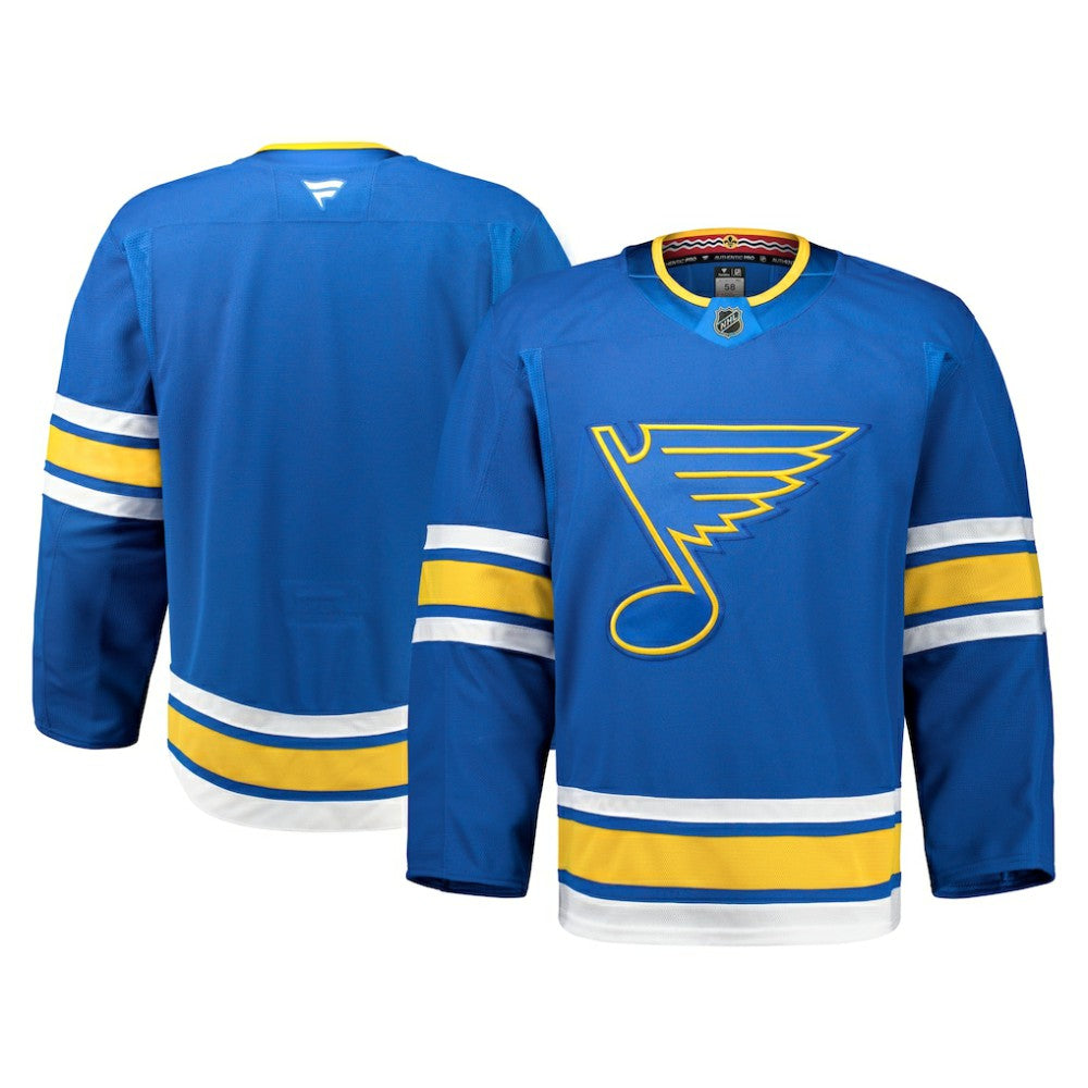 St. Louis Blues Fanatics Home Authentic Pro Jersey - Blue | Fanatics Lifestyle