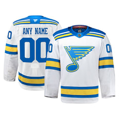 St. Louis Blues Fanatics Away Authentic Pro Custom Jersey - White | Fanatics sale