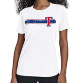 Texas Rangers Starter Women's Team Stripe T-Shirt Online