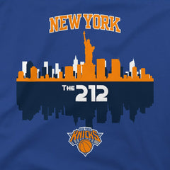 New York Knicks Stadium Essentials Cities T-Shirt Royal