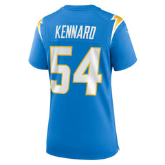 Kyle Kennard Los Angeles Chargers Women's Team Game Jersey - Powder Blue - Nike