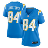 KeAndre Lambert-Smith Los Angeles Chargers Women's Team Game Jersey - Powder Blue - Nike