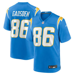 Oronde Gadsden Los Angeles Chargers Team Game Jersey - Powder Blue - Nike