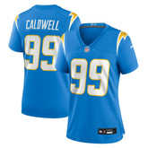 Jamaree Caldwell Los Angeles Chargers Women's Team Game Jersey - Powder Blue - Nike