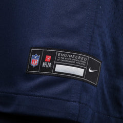 Grey Zabel Seattle Seahawks Team Game Jersey - College Navy - Nike