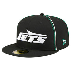 New York Jets New Era Soutache 59FIFTY Fitted Hat - Black - NFL