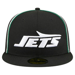 New York Jets New Era Soutache 59FIFTY Fitted Hat - Black - NFL