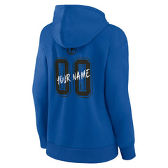 Dallas Mavericks Women's Hustle Custom Pullover Hoodie Blue