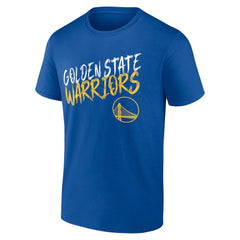 Golden State Warriors Hustle Custom T-Shirt Royal