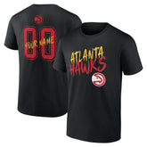 Atlanta Hawks Hustle Custom T-Shirt Black