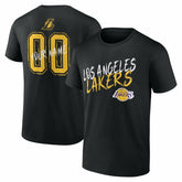 Los Angeles Lakers Hustle Custom T-Shirt Black