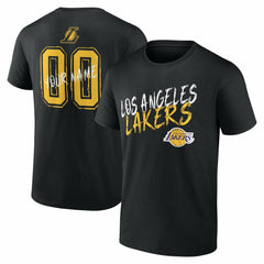 Los Angeles Lakers Hustle Custom T-Shirt Black