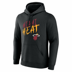 Miami Heat Hustle Custom Pullover Hoodie Black